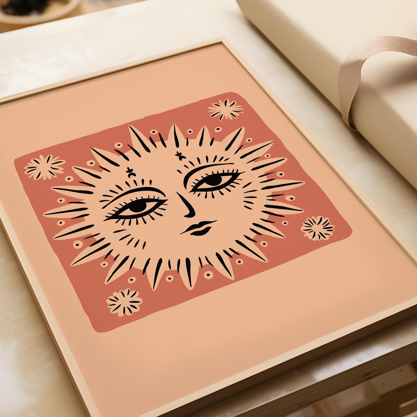 Pink Sun in Splendour