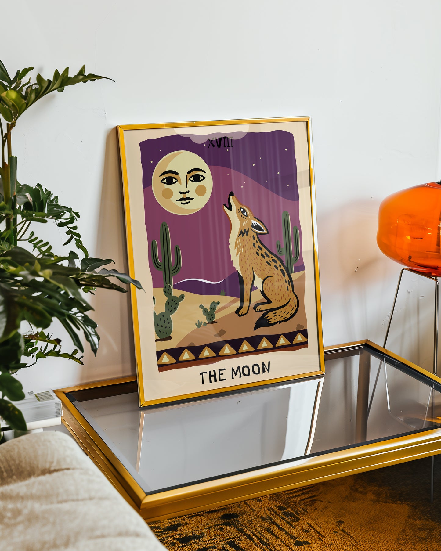 The Moon Tarot Card