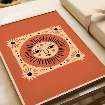 Terracotta Sun in Splendour