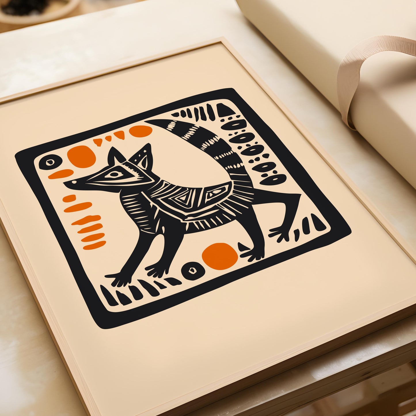 Aztec Raccoon
