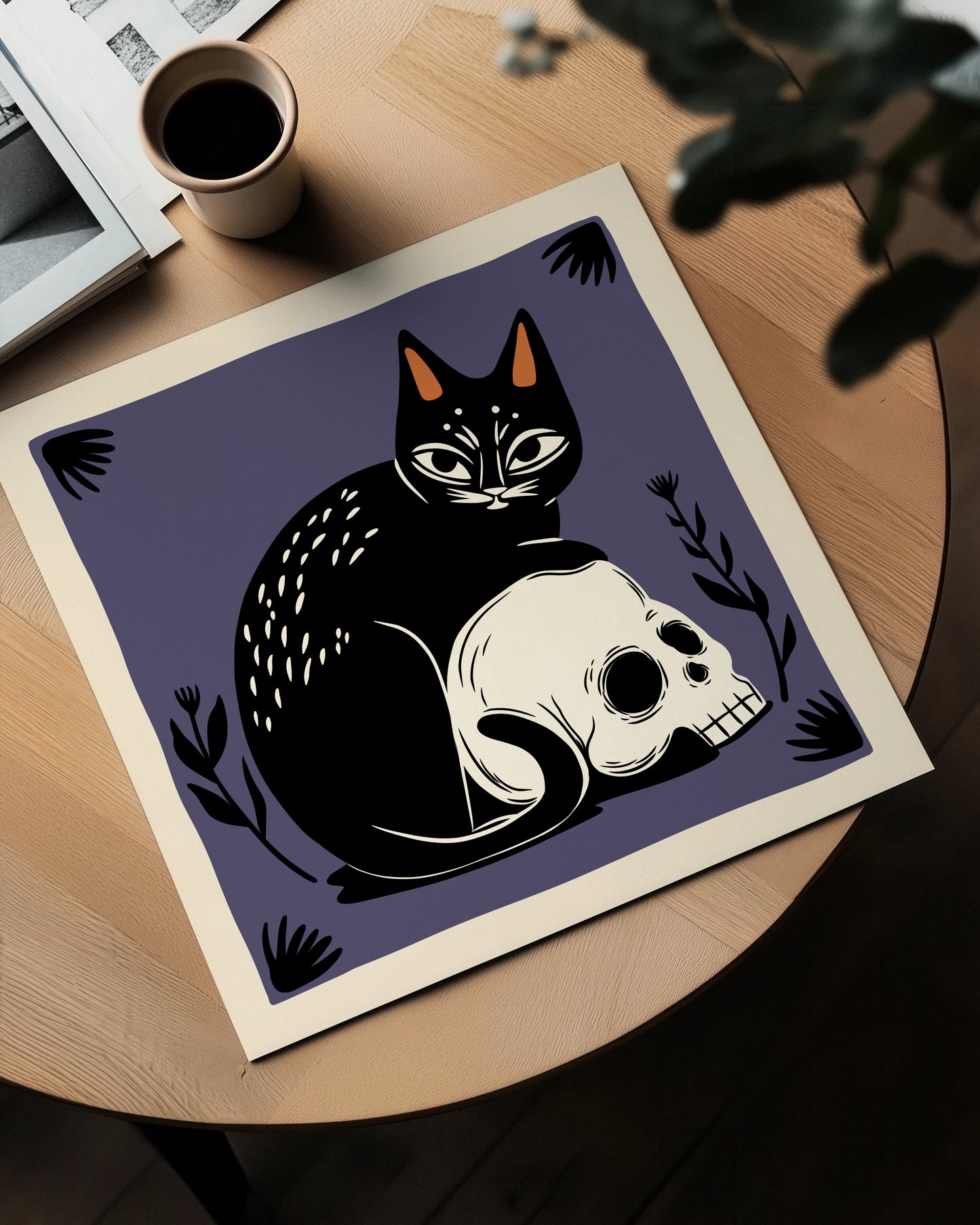 Skull Cat
