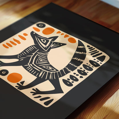 Aztec Raccoon