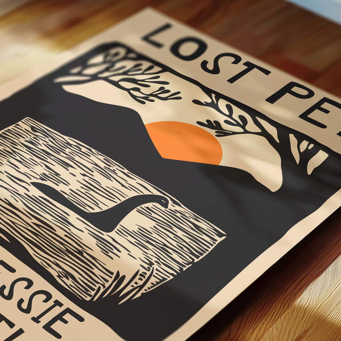 The Loch Ness Monster Nessie