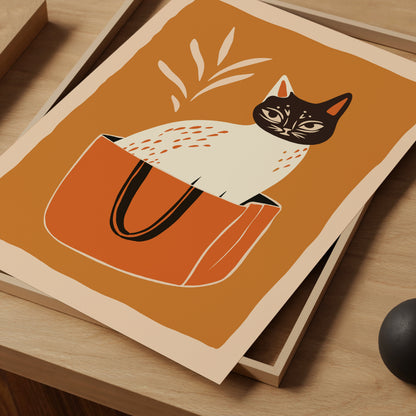 Orange Bag Cat