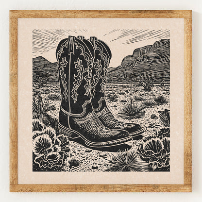 Cowboy Boots Were Made For Walking
