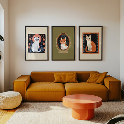 Orange And White Cat