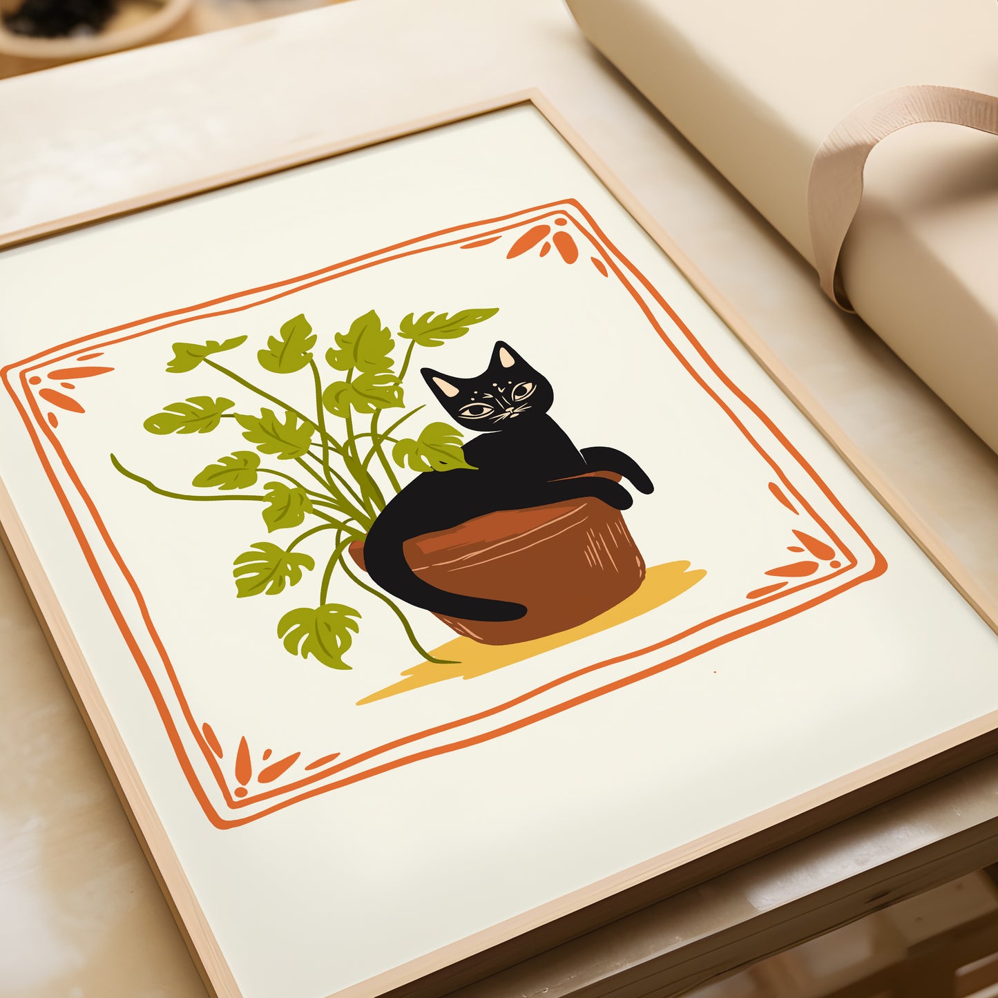 Sitting In Your Plant