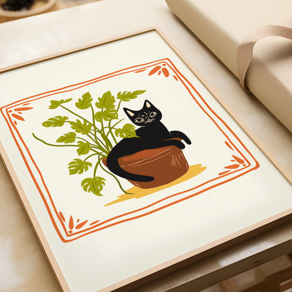 Sitting In Your Plant