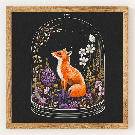 Terrarium de renard
