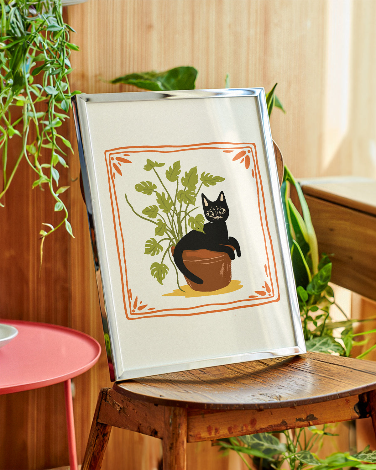 Sitting In Your Plant