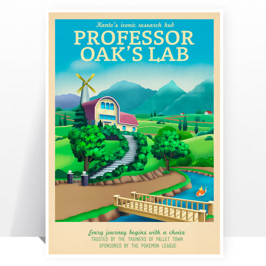 Le laboratoire du professeur Oak