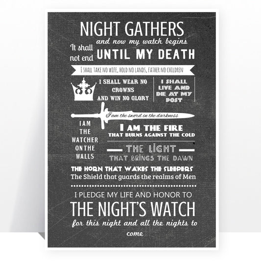Le serment de la Garde de Nuit