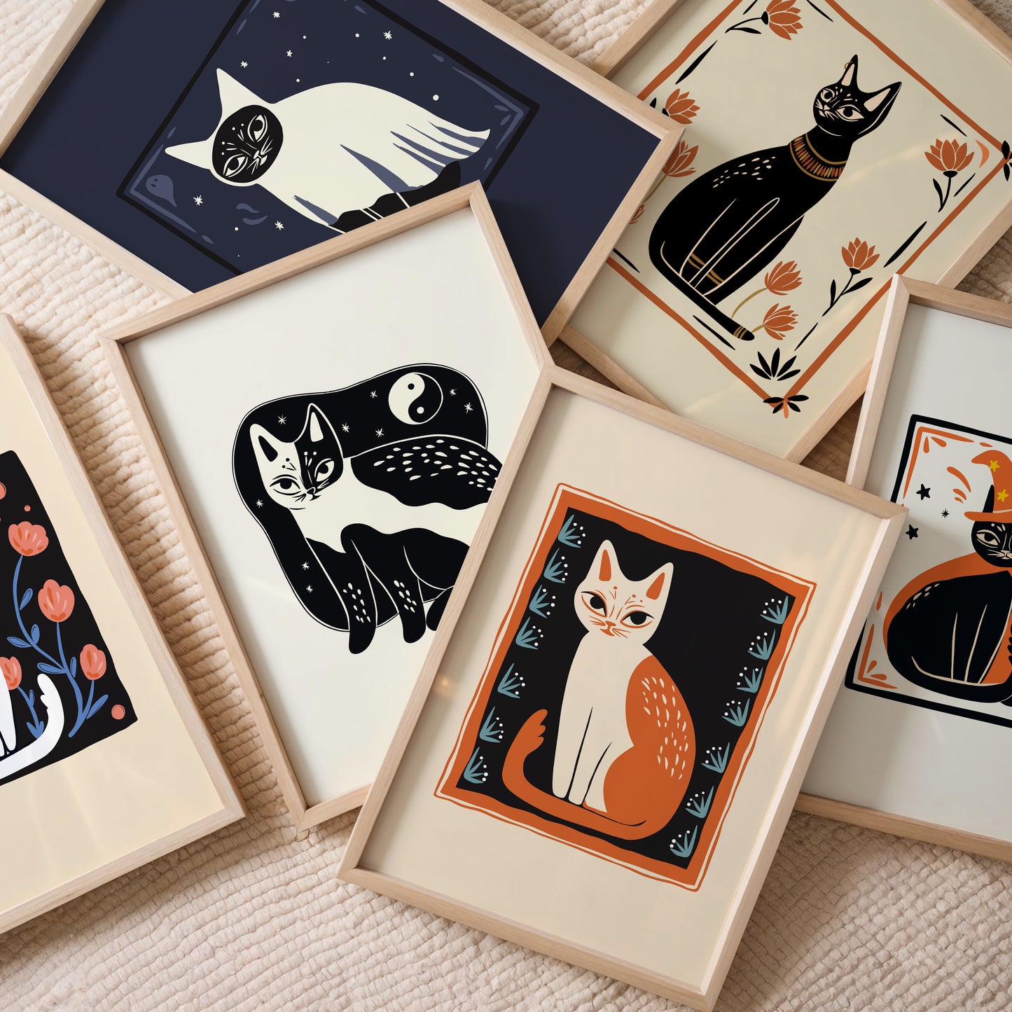 Orange And White Cat