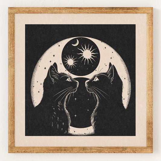 Chats Soleil et Lune