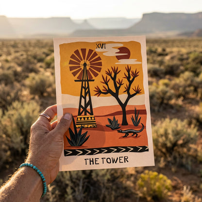 The Tower Tarot Card