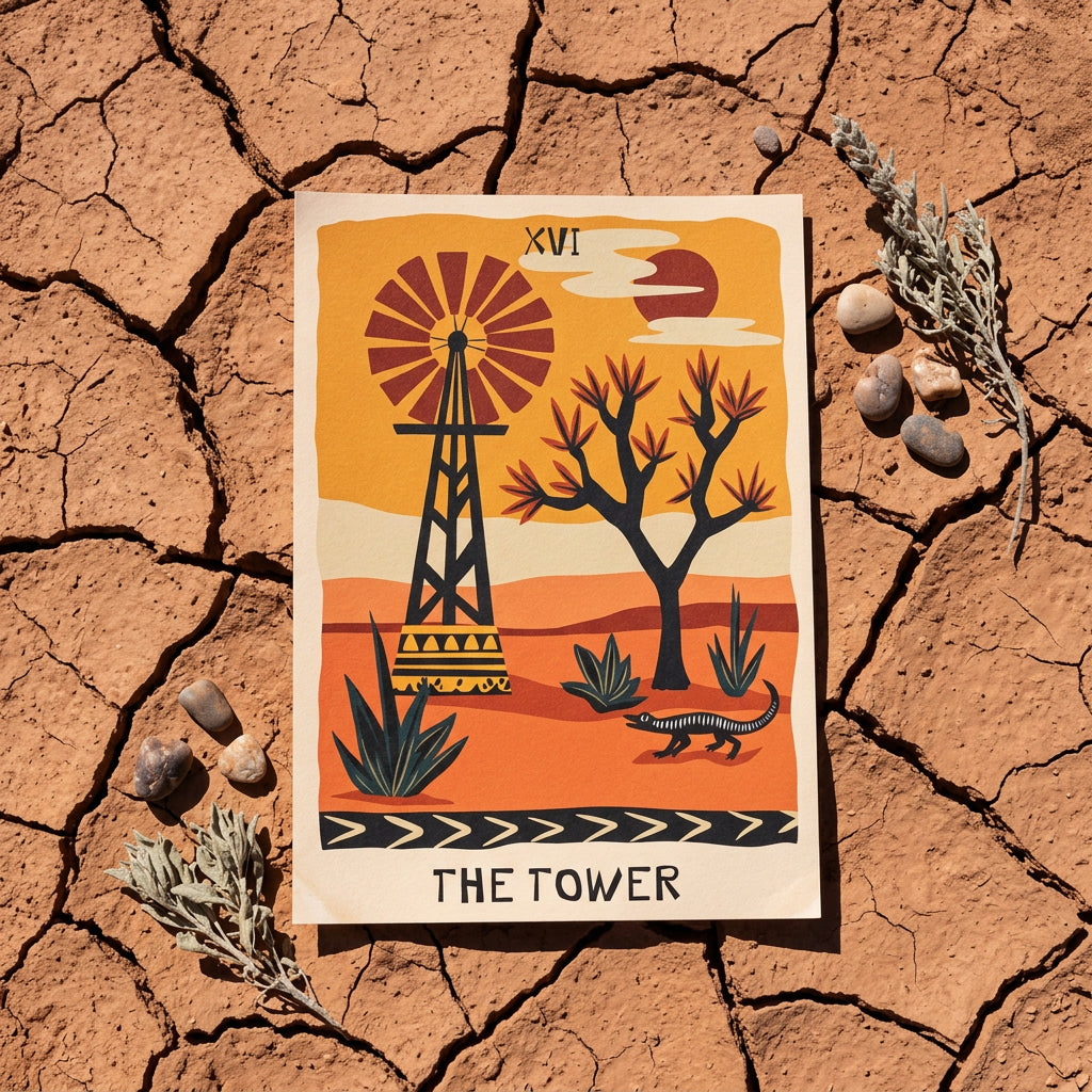 The Tower Tarot Card