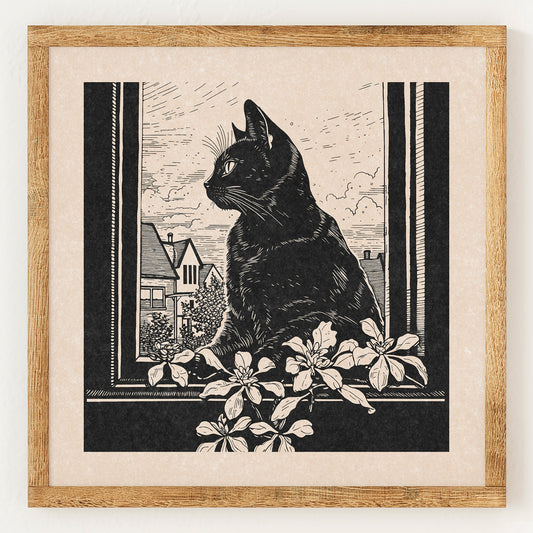 Chat de fenêtre