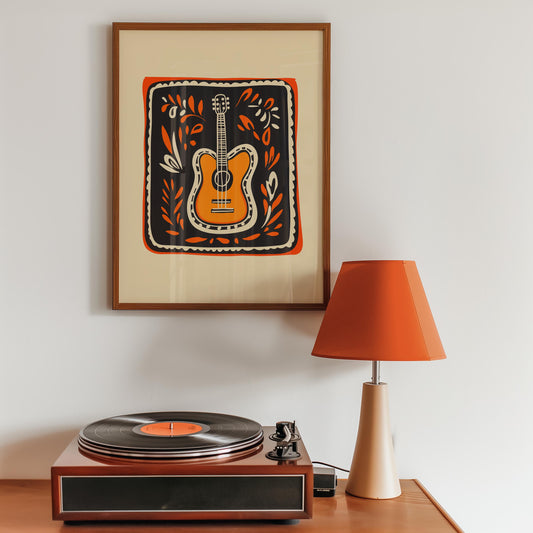 Guitare acoustique mexicaine
