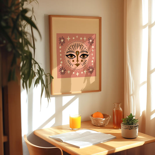 Soleil beige en splendeur