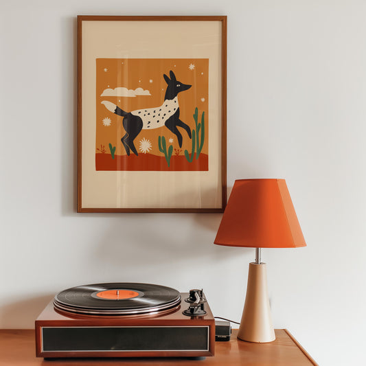 Coyote aztèque mâle