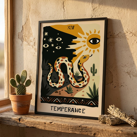 Temperance Tarot Card