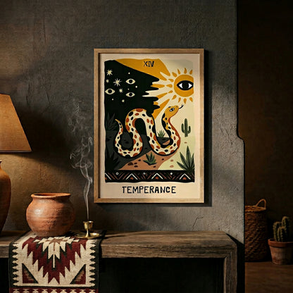 Temperance Tarot Card